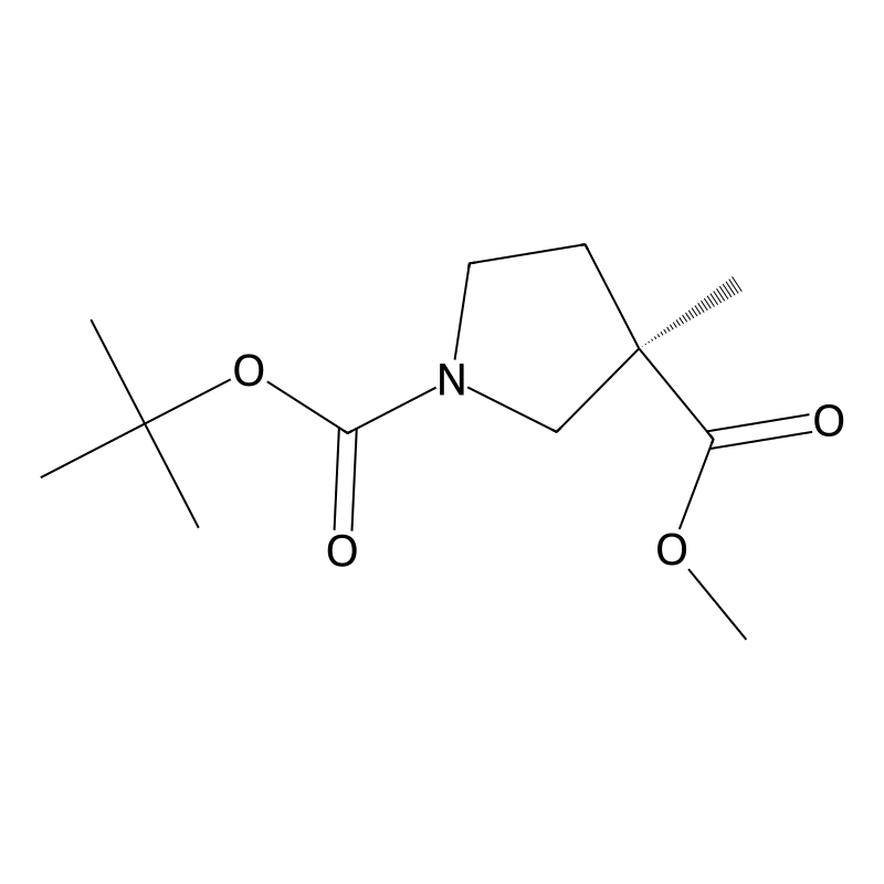 O1-tert-butyl O3-methyl (3R)-3-methylpyrrolidine-1...