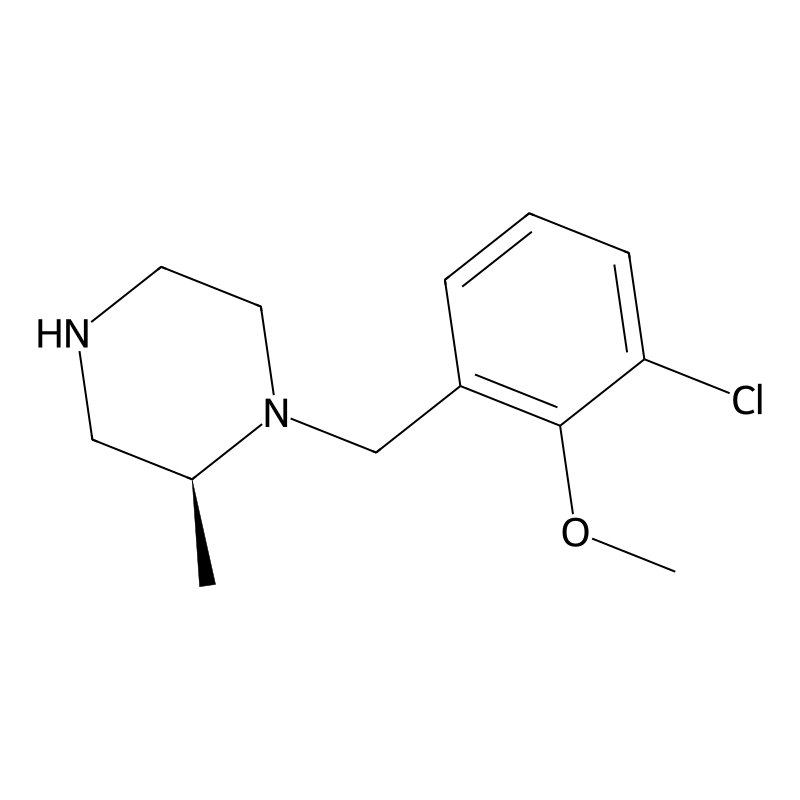 (S)-1-(3-Chloro-2-methoxybenzyl)-2-methylpiperazine