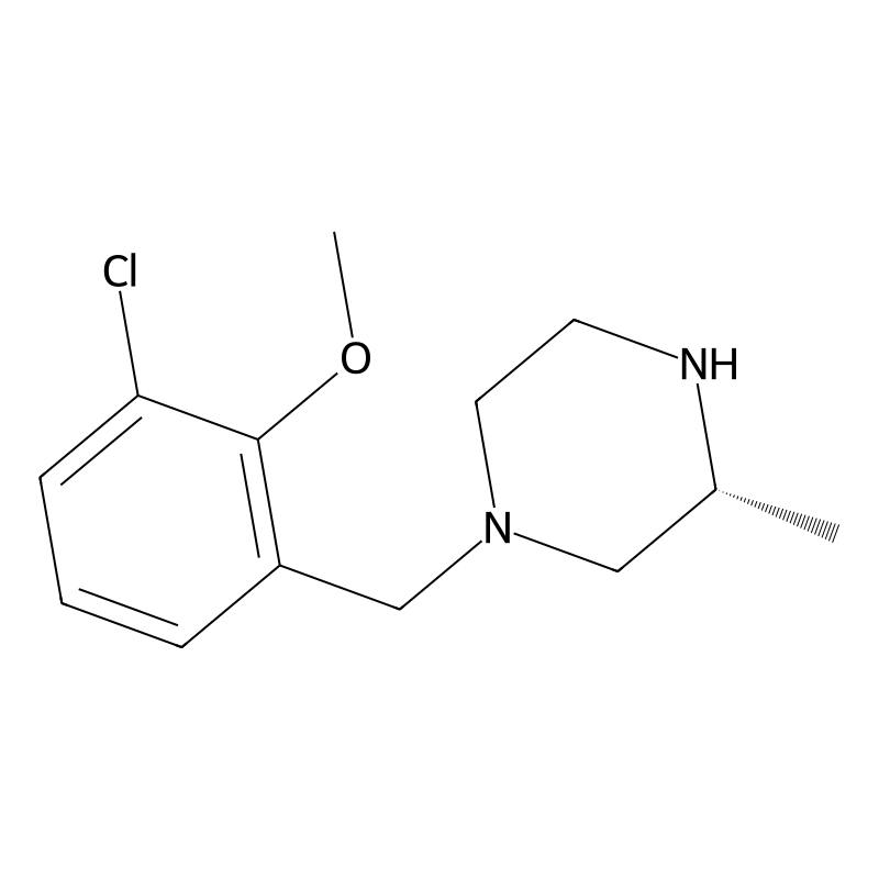 (R)-1-(3-Chloro-2-methoxybenzyl)-3-methylpiperazine
