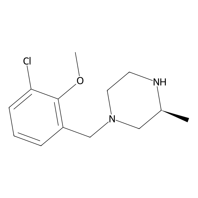 (S)-1-(3-Chloro-2-methoxybenzyl)-3-methylpiperazine