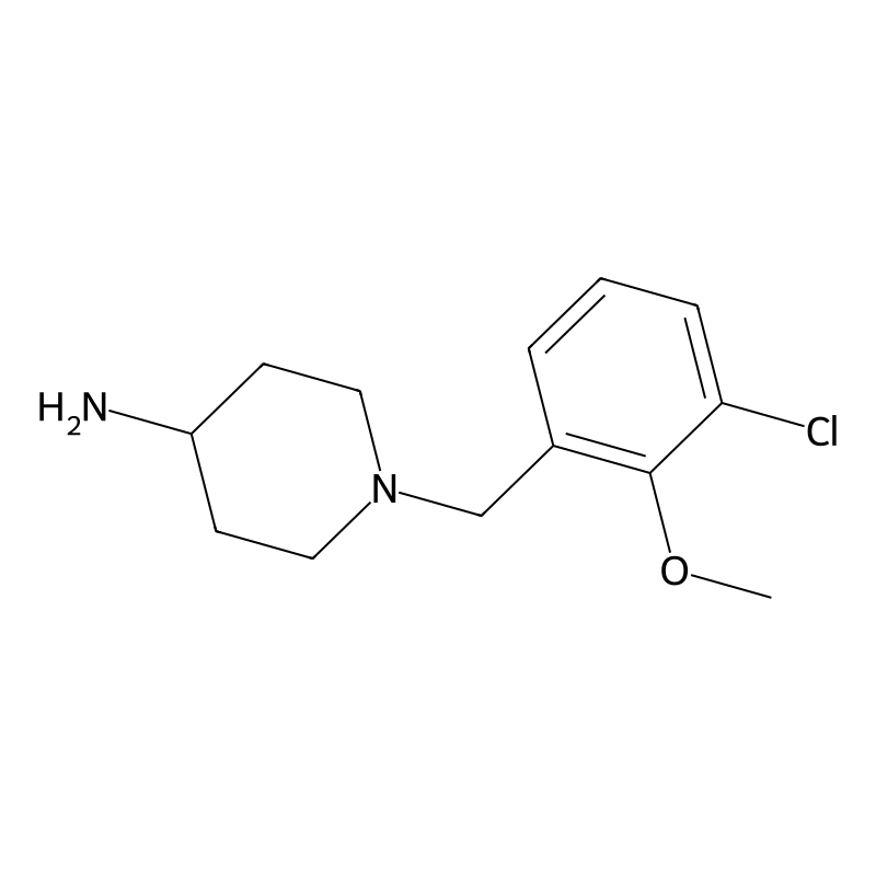 1-(3-Chloro-2-methoxybenzyl)piperidin-4-amine
