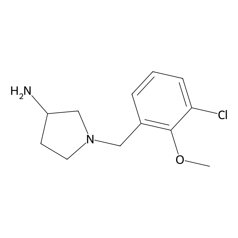 1-(3-Chloro-2-methoxybenzyl)pyrrolidin-3-amine