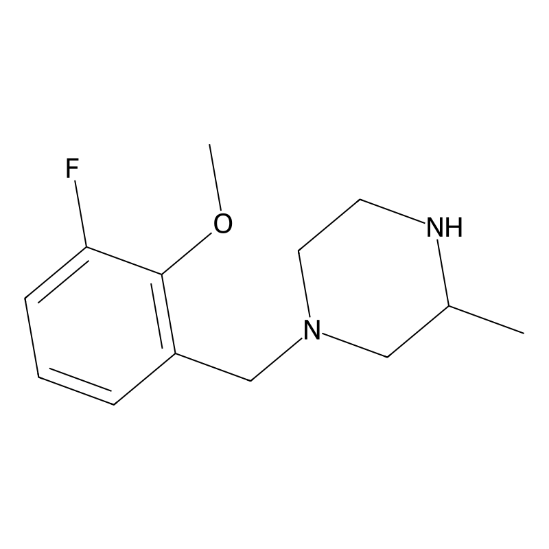 1-(3-Fluoro-2-methoxybenzyl)-3-methylpiperazine