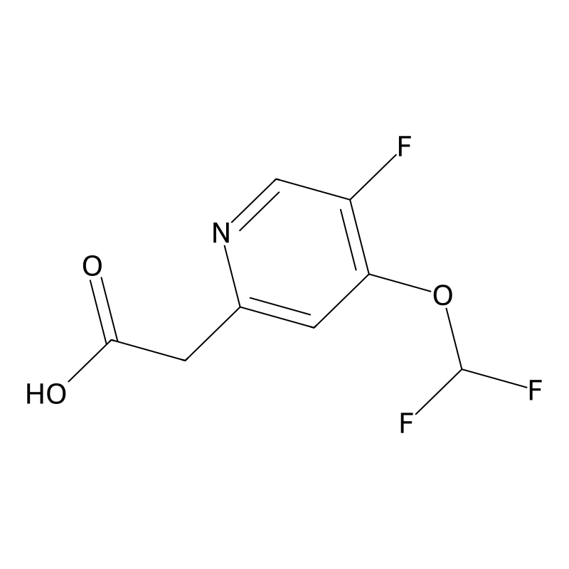 2-(4-(Difluoromethoxy)-5-fluoropyridin-2-yl)acetic...