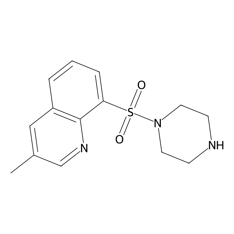 3-Methyl-8-(piperazine-1-sulfonyl)quinoline