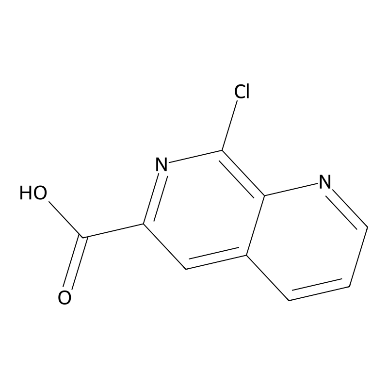 8-Chloro-1,7-naphthyridine-6-carboxylic acid