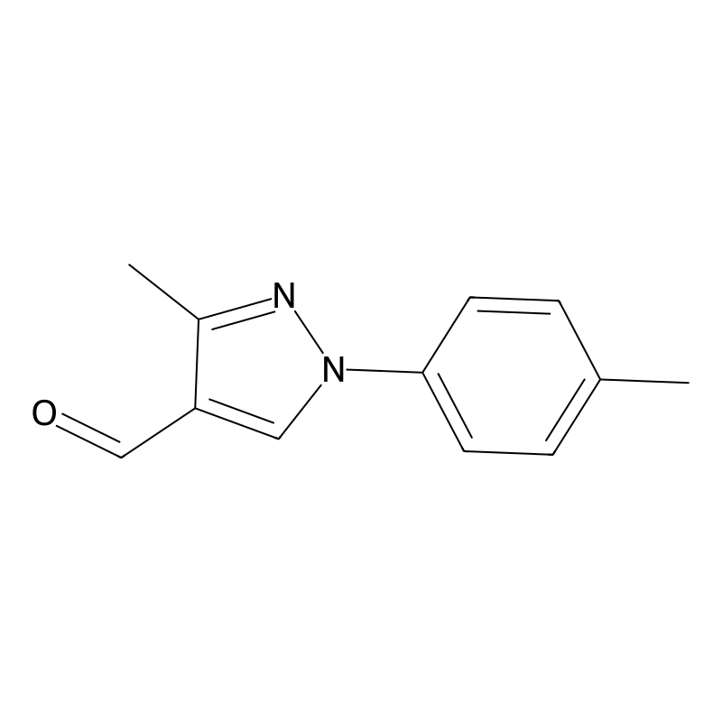 3-Methyl-1-p-tolyl-1H-pyrazole-4-carbaldehyde