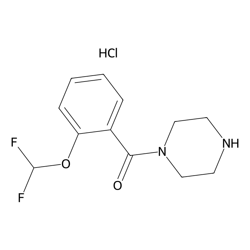 1-[2-(Difluoromethoxy)benzoyl]piperazine hydrochlo...