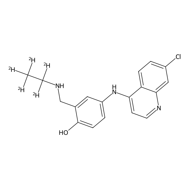N-Desethyl amodiaquine-d5