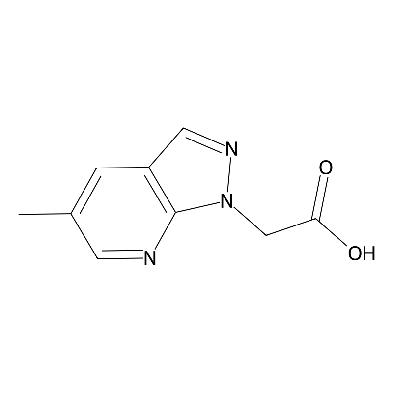 (5-methyl-1H-pyrazolo[3,4-b]pyridin-1-yl)acetic ac...