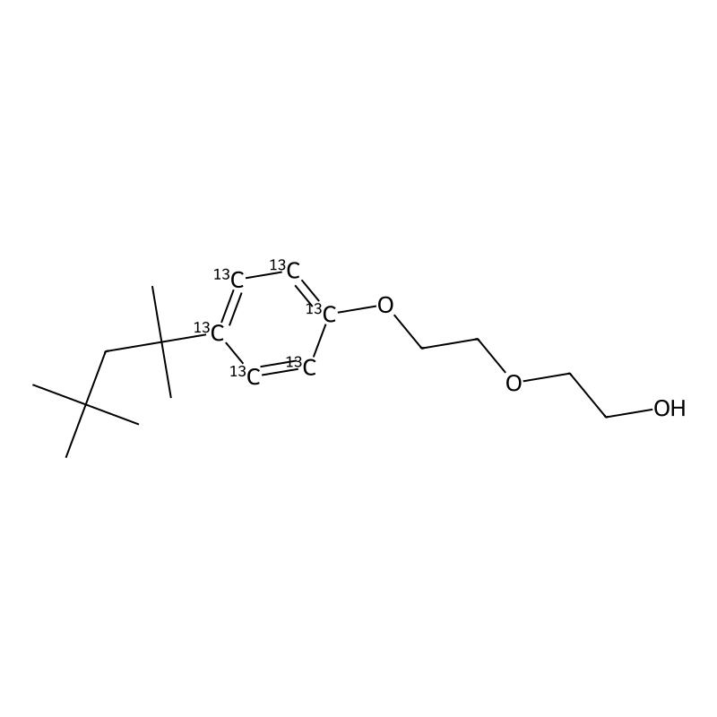 4-tert-Octylphenol Diethoxylate-13C6