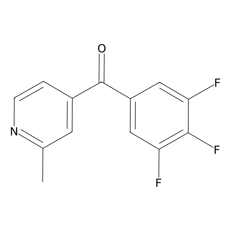 2-Methyl-4-(3,4,5-trifluorobenzoyl)pyridine