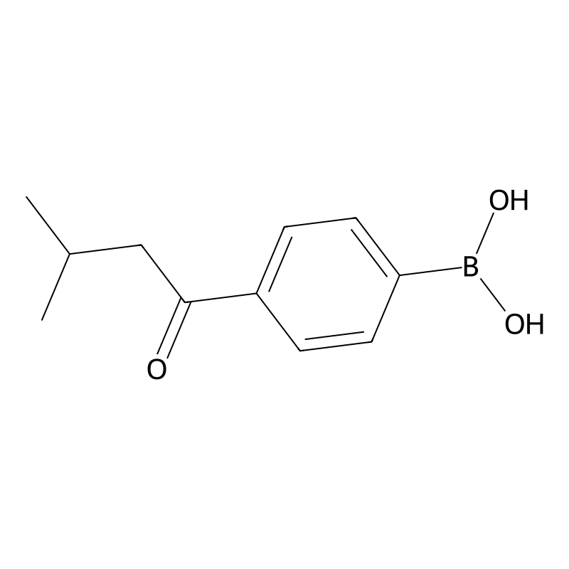 4-(3-Methylbutanoyl)phenylboronic acid