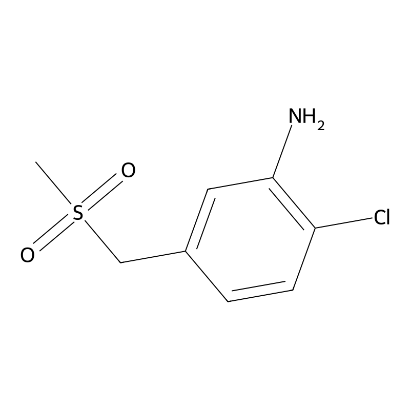 2-Chloro-5-(methanesulfonylmethyl)aniline