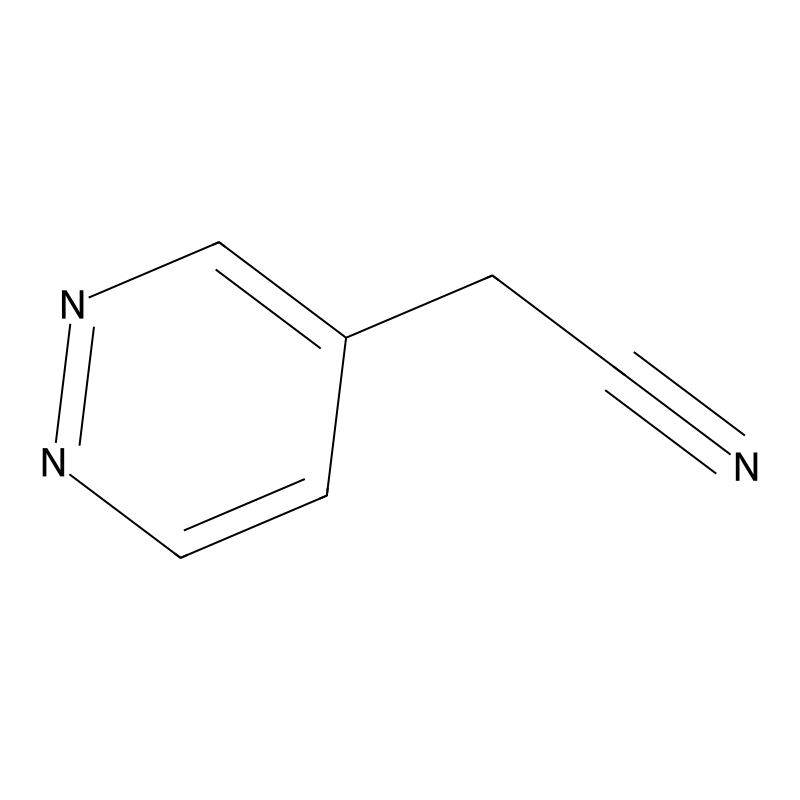2-(Pyridazin-4-YL)acetonitrile