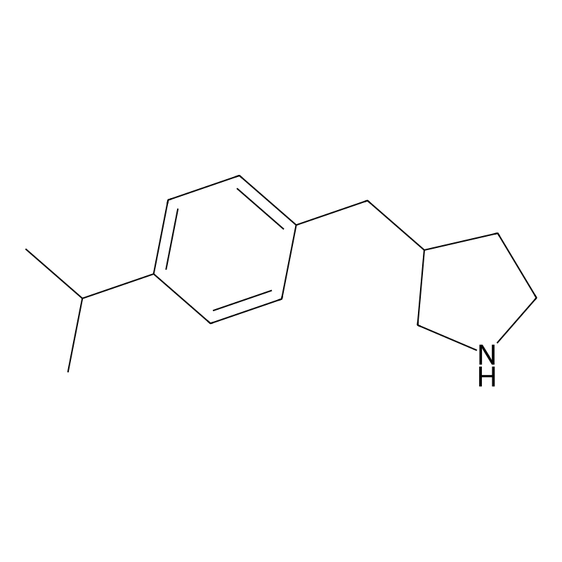 3-{[4-(Propan-2-yl)phenyl]methyl}pyrrolidine