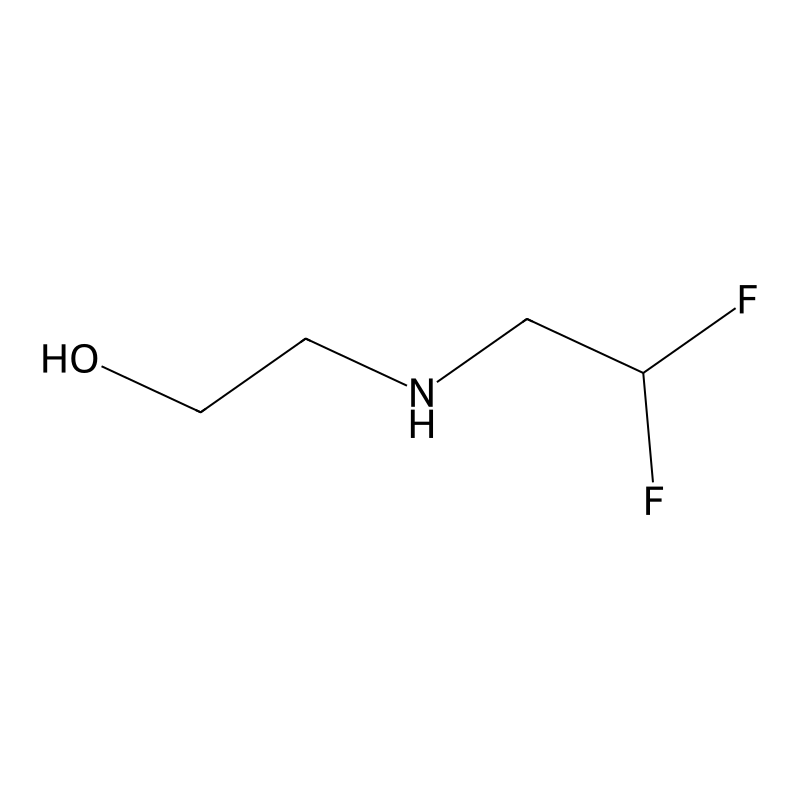 2-[(2,2-Difluoroethyl)amino]ethan-1-ol