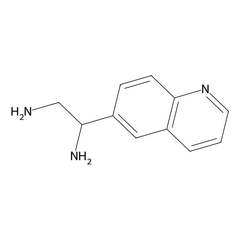 1-(Quinolin-6-yl)ethane-1,2-diamine