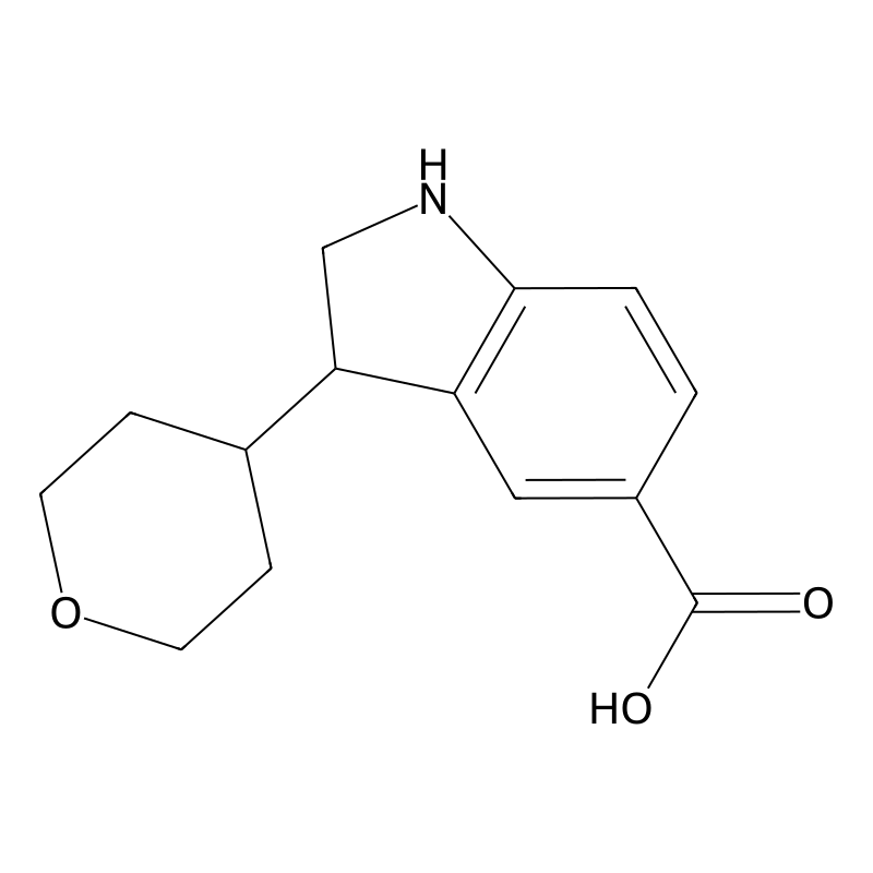 3-(Tetrahydro-2H-pyran-4-yl)indoline-5-carboxylic ...