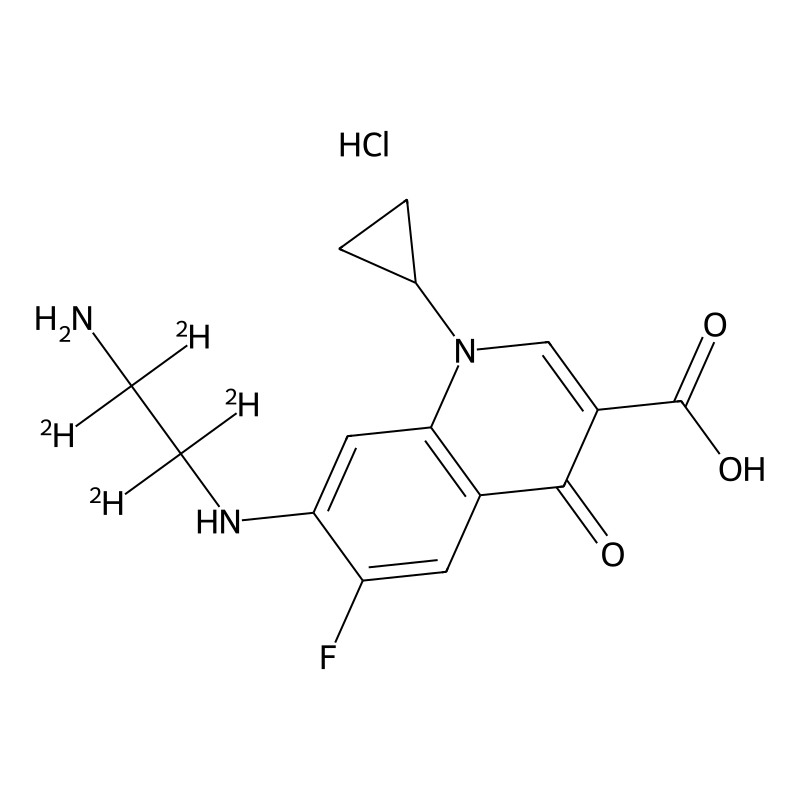 Desethylene Ciprofloxacin-d4, Hydrochloride
