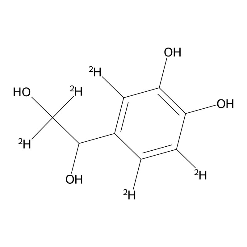 rac 3,4-Dihydroxyphenylethylene Glycol-d5