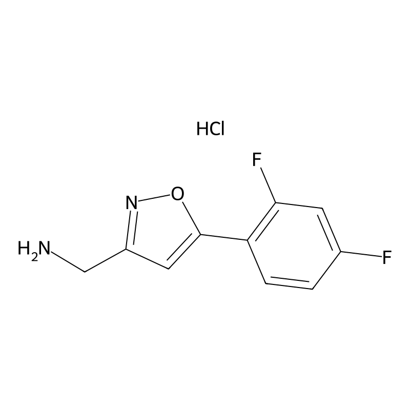 [[5-(2,4-Difluorophenyl)isoxazol-3-YL]methyl]amine...
