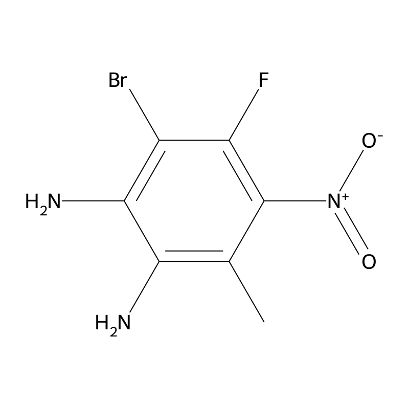 2,3-Diamino-4-bromo-5-fluoro-6-nitro toluene
