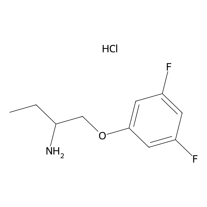 1-(3,5-Difluorophenoxy)butan-2-amine hydrochloride