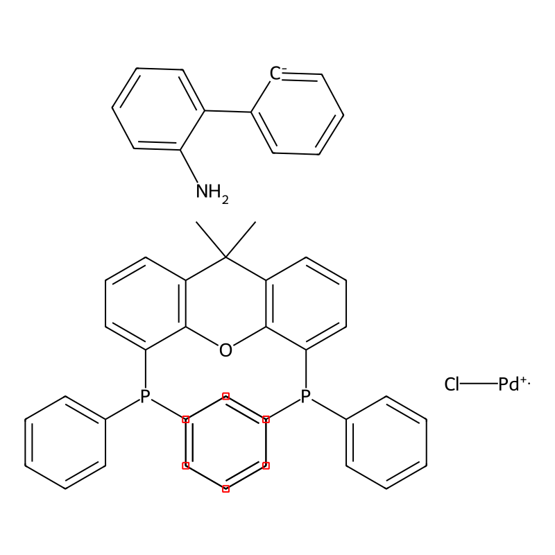 Chloro[(4,5-bis(diphenylphosphino)-9,9-dimethyl xanthene)-2-(2-amino-1,1-biphenyl)]palladium(II)