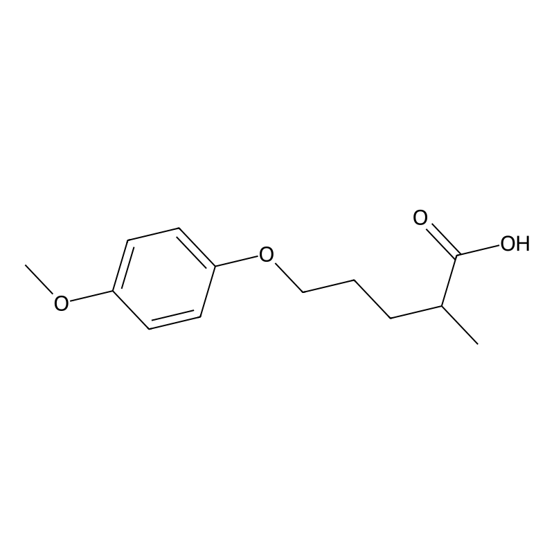 5-(4-Methoxyphenoxy)-2-methylpentanoic acid