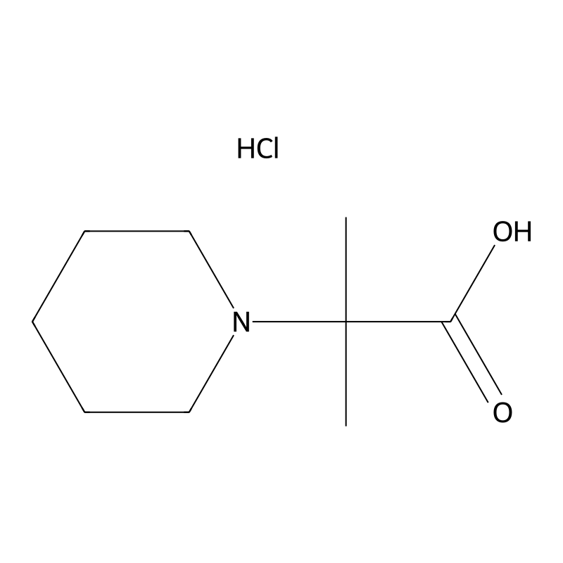 2-Methyl-2-(piperidin-1-yl)propanoic acid hydrochl...