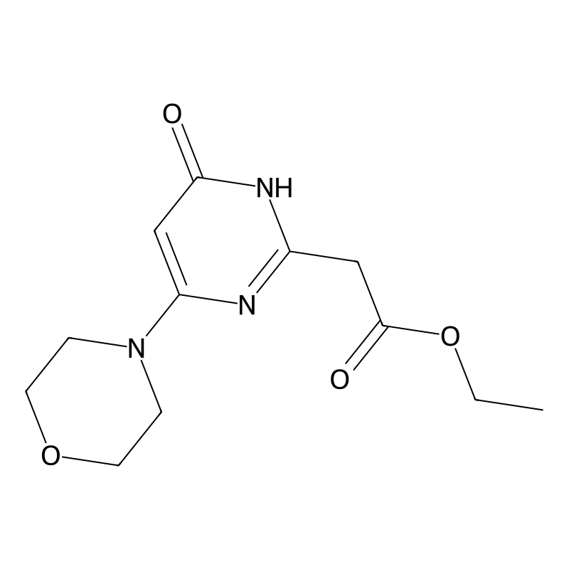 Ethyl 2-[4-(morpholin-4-yl)-6-oxo-1,6-dihydropyrim...