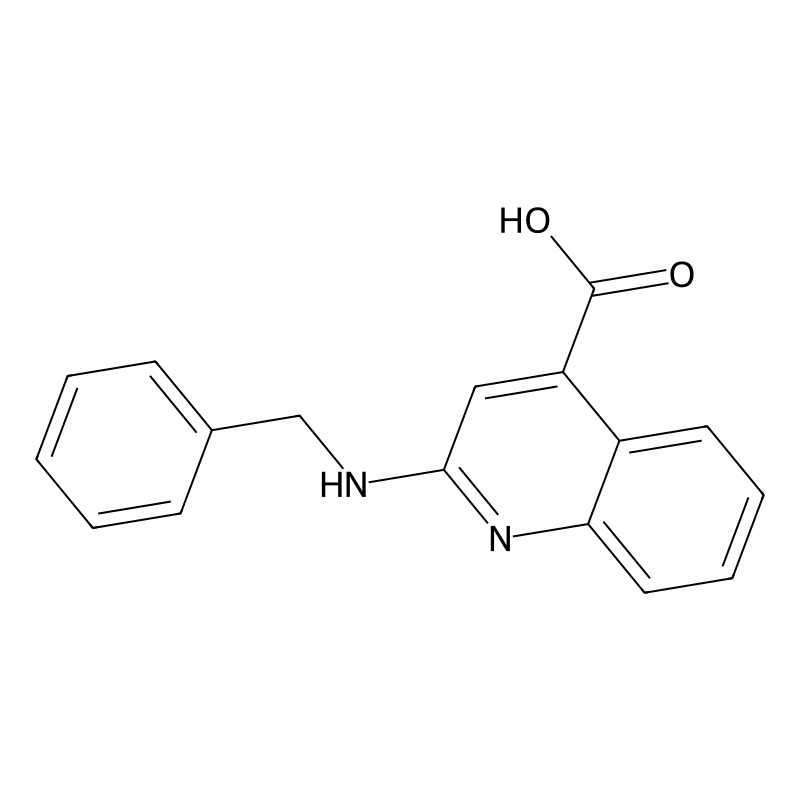 2-(Benzylamino)quinoline-4-carboxylic acid