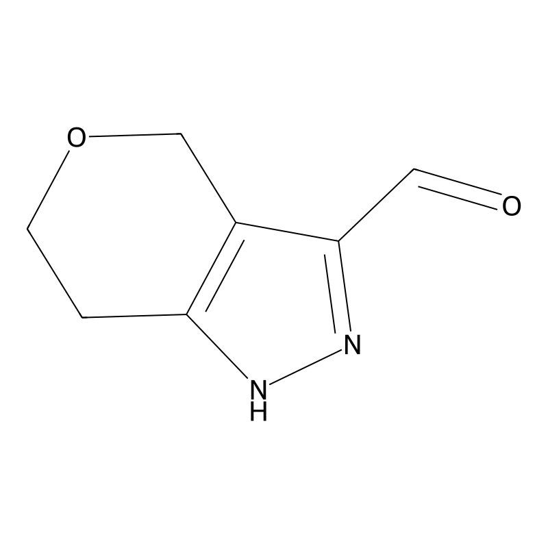 2,4,6,7-Tetrahydropyrano[4,3-c]pyrazole-3-carbalde...