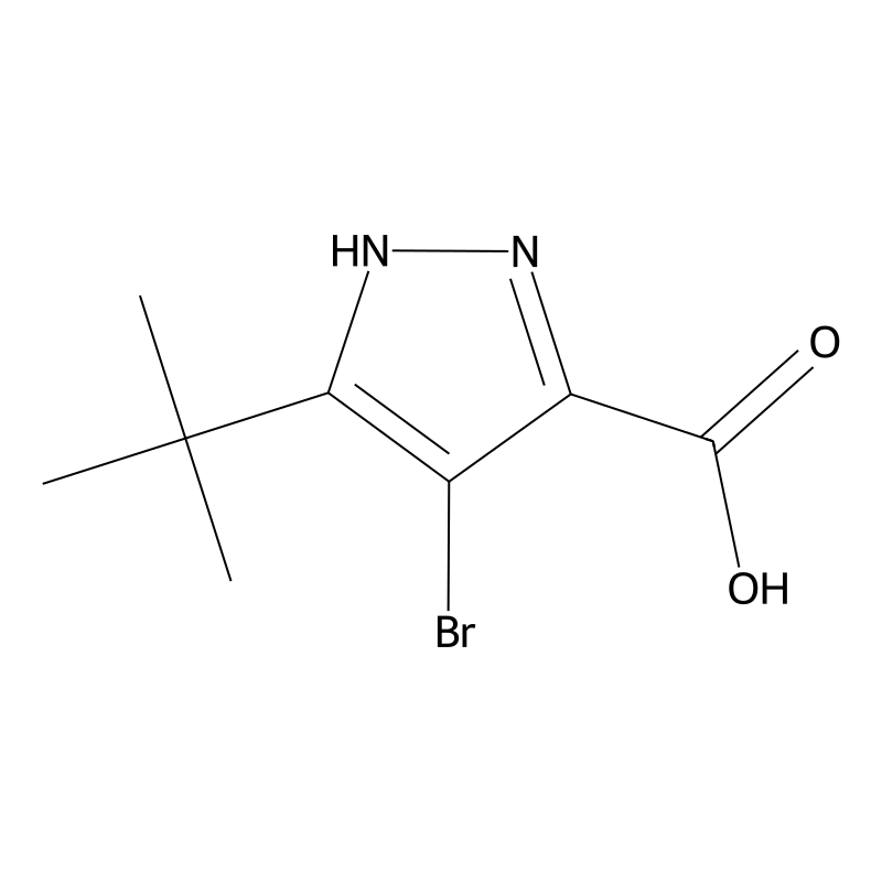 4-bromo-5-tert-butyl-1H-pyrazole-3-carboxylic acid
