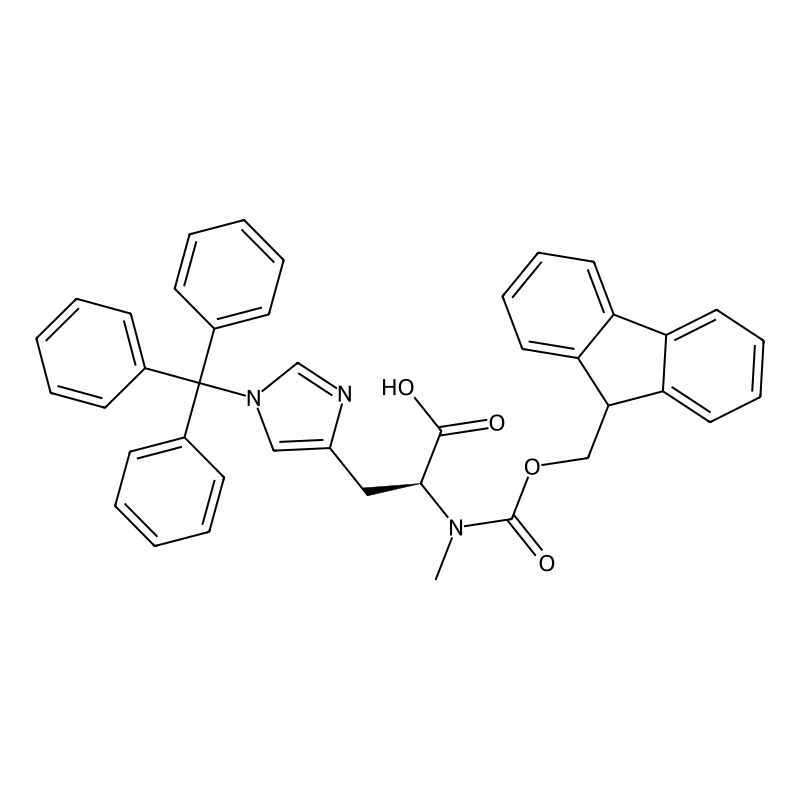 Fmoc-nalpha-methyl-n-im-trityl-l-histidine