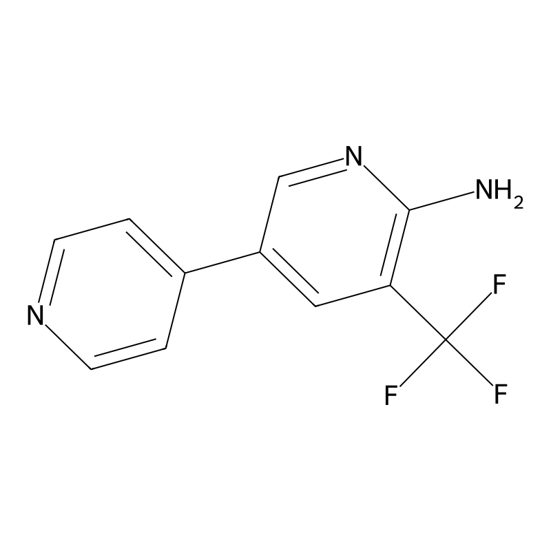 5-(Pyridin-4-yl)-3-(trifluoromethyl)pyridin-2-amin...