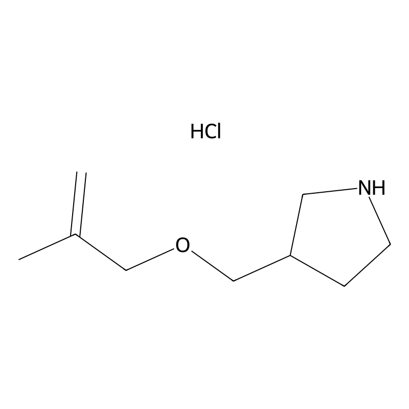 2-Methyl-2-propenyl 3-pyrrolidinylmethyl ether hyd...