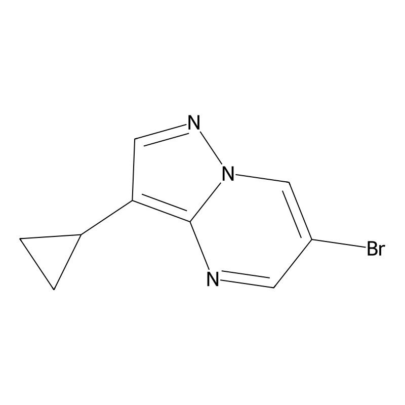 6-Bromo-3-cyclopropylpyrazolo[1,5-a]pyrimidine
