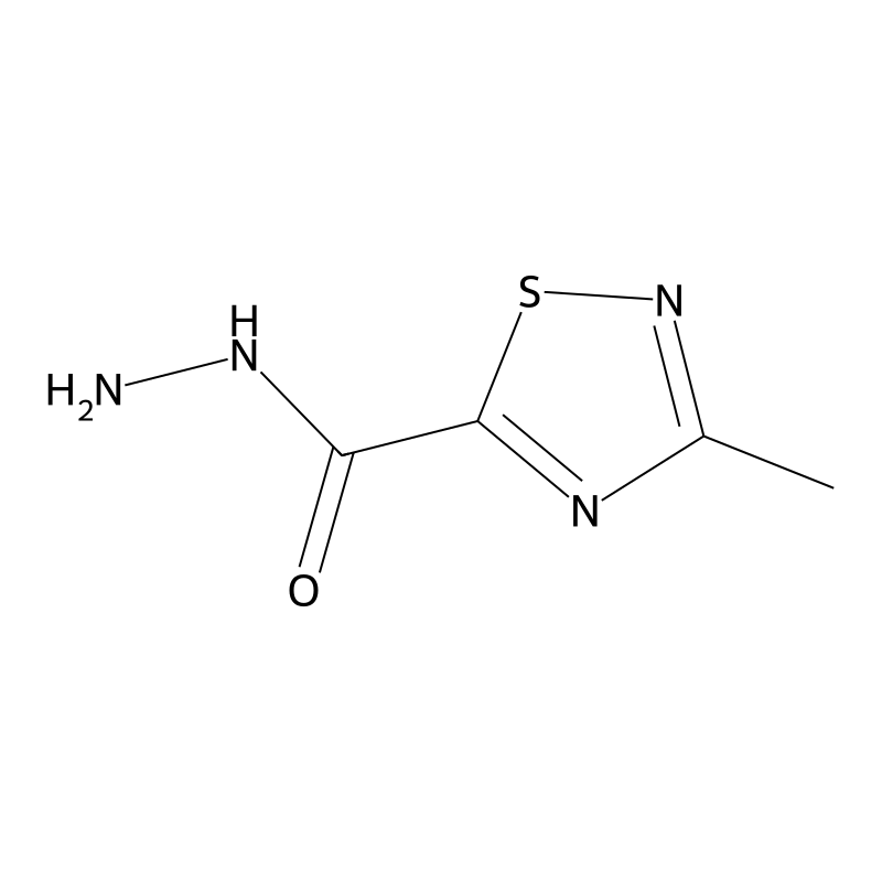 3-Methyl-1,2,4-thiadiazole-5-carbohydrazide