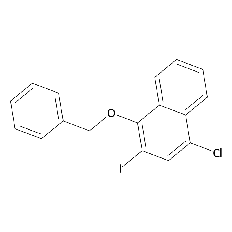 1-(Benzyloxy)-4-chloro-2-iodonaphthalene