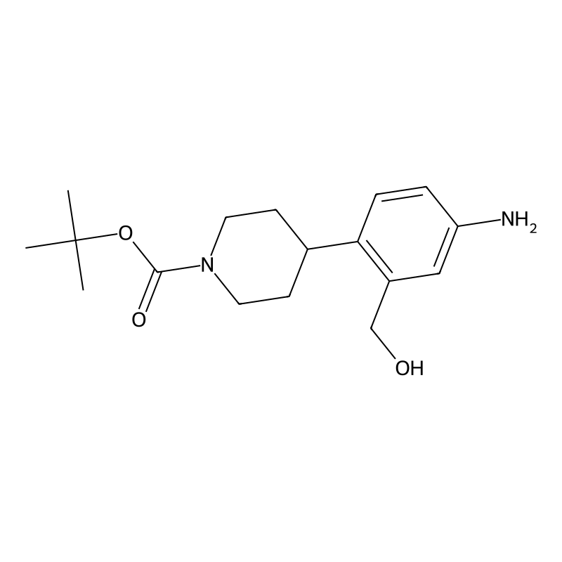 tert-Butyl 4-(4-amino-2-(hydroxymethyl)phenyl)pipe...