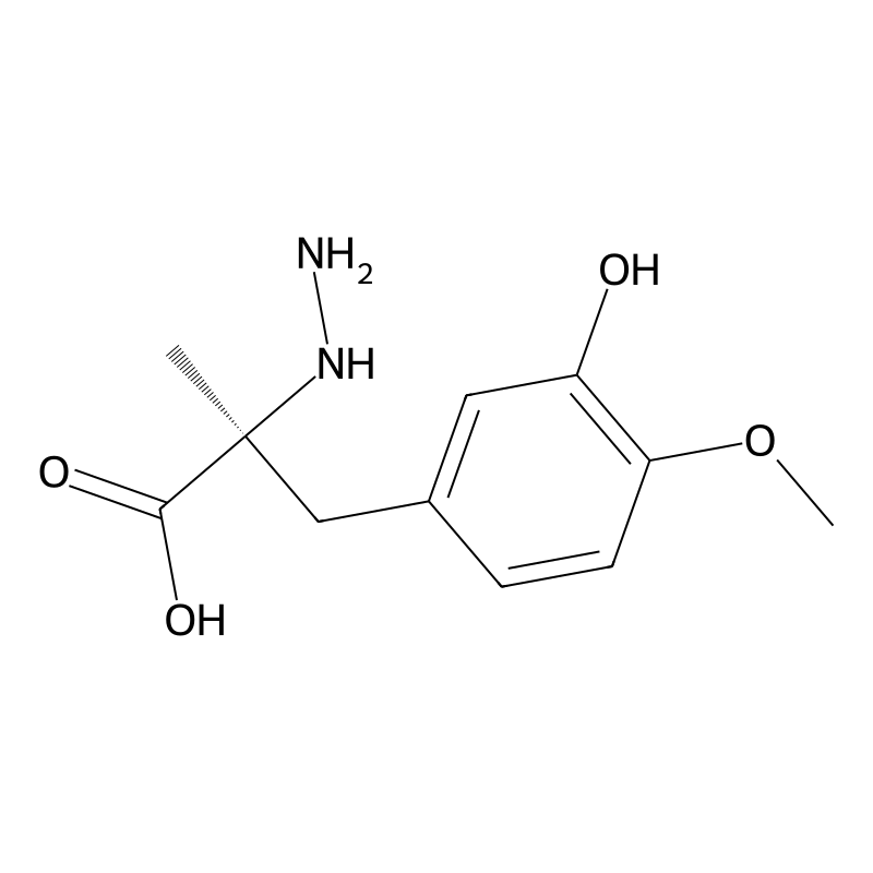 (2S)-2-Hydrazino-3-(3-hydroxy-4-methoxyphenyl)-2-m...