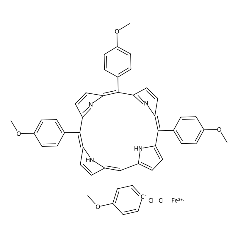 Iron(3+);methoxybenzene;10,15,20-tris(4-methoxyphenyl)-21,22-dihydroporphyrin;dichloride