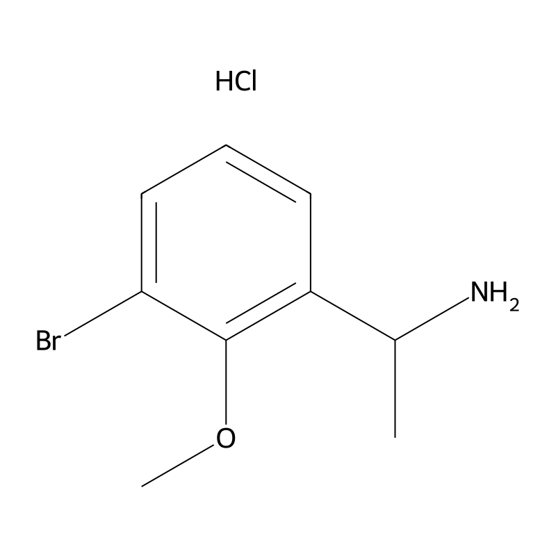1-(3-Bromo-2-methoxyphenyl)ethanamine hydrochlorid...