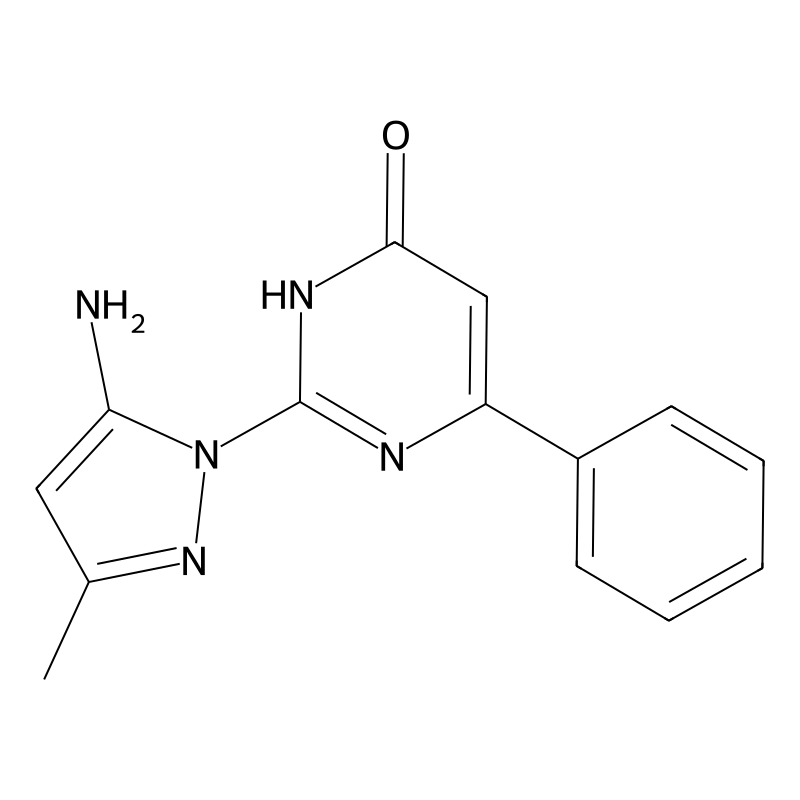 2-(5-amino-3-methyl-1H-pyrazol-1-yl)-6-phenylpyrim...