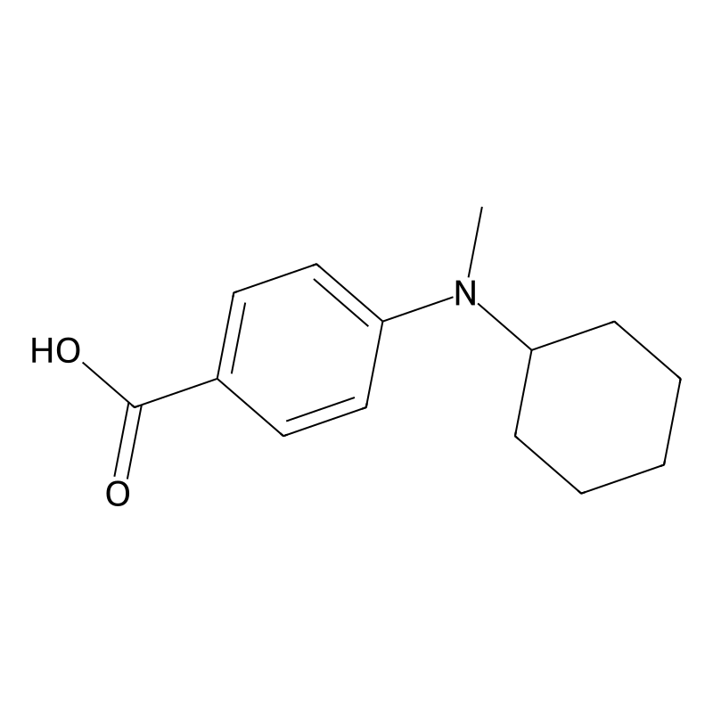4-[Cyclohexyl(methyl)amino]benzoic acid