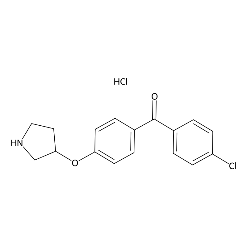 (4-Chlorophenyl)[4-(3-pyrrolidinyloxy)phenyl]-meth...