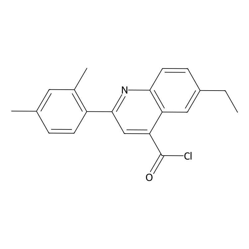 2-(2,4-Dimethylphenyl)-6-ethylquinoline-4-carbonyl...