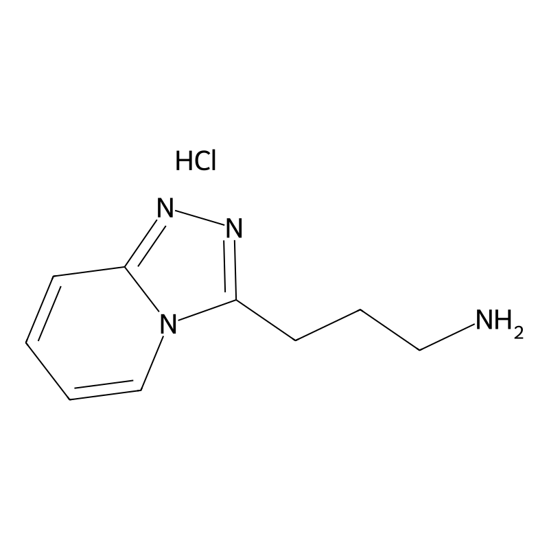 3-{[1,2,4]Triazolo[4,3-a]pyridin-3-yl}propan-1-ami...